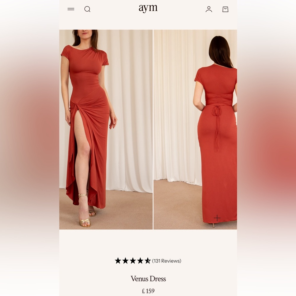 NEW AYM Venus Dress